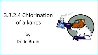 3324 Chlorination of alkanes [upl. by Placido]