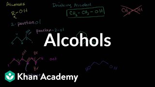 Alcohols  Alcohols ethers epoxides sulfides  Organic chemistry  Khan Academy [upl. by Nahor]