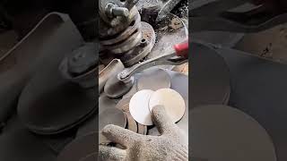 Circular stainless steel gasket making process [upl. by Eiznekcm]