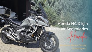 Nc 750 x dct Aksesarlar seçimlerim  Crosspro Motor koruma takılışı [upl. by Nahtnanhoj490]