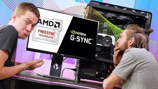 FreeSync vs GSync  Can You See The Difference [upl. by Yentruoc]