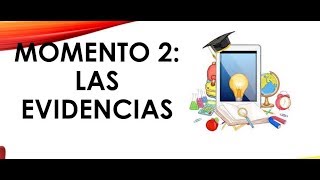 Soy Docente LAS 3 EVIDENCIAS DEL MOMENTO 2 22 2018 [upl. by Avek]