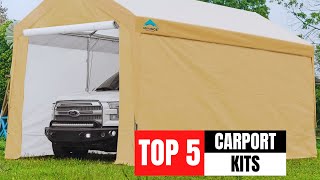 2024 Top Carport Kits Best Guide for Value amp Durability [upl. by Neelyhtak]