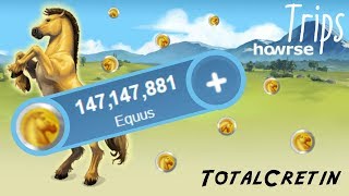 HOW TO MAKE EQUUS ON HOWRSE  Howrse Trips 2018 [upl. by Guadalupe408]