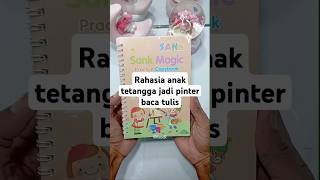 Sank Magic Copybook bisa dipakai berulang stationery itsmehasdi books magic parenting mom [upl. by Elletnahc]