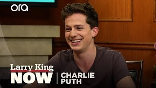 Charlie Puths Big Reveal I Didnt Know How To Sing Two Years Ago  Larry King Now  OraTV [upl. by Glad]