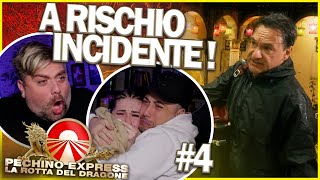 RISCHIA LINCIDENTE IN AUTO E SI INFURIA  Pechino Express 2024 Reaction Ep4  adv [upl. by Yeleek]