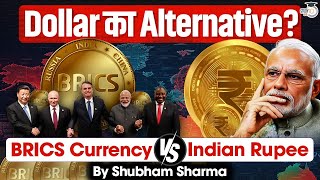 What Should India Choose  BRICS Currency or Internationalisation of Indian Rupee   StudyIQ [upl. by Bartko]