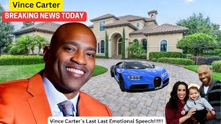 Inside Vince Carters Biography Age Height Wife 3 Kids Family Career Lifestyle And Net Worth [upl. by Adlesirg]