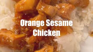 EASY Orange Sesame Chicken Recipe [upl. by Soloma216]