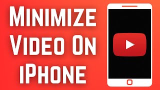 How to Minimize YouTube on iPhone [upl. by Junno]