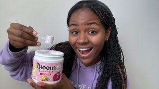 I tried Bloom Nutrition’s Pre Workout  My Honest Review [upl. by Temirf]