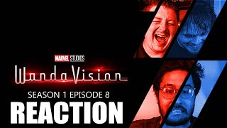 WandaVision 1x8 REACTION quotPreviously Onquot [upl. by Becht305]