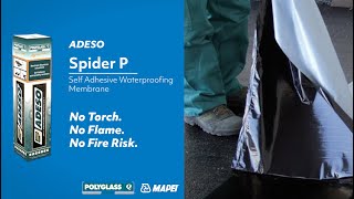 Mapei Waterproofing  Spider P Waterproofing Tutorial [upl. by Jack]