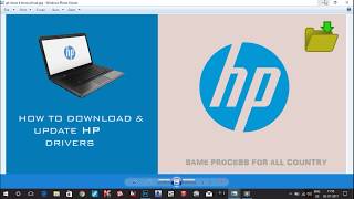 How to download and Install Hp wifi DriverBluetoothBiosGraphics etc in 2020 [upl. by Adniralc]