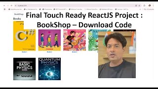 Final ReactJS Project Ready  Book Shop Project [upl. by Harikahs]