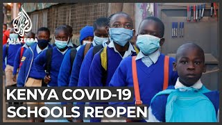 Kenya schools reopen after ninemonth COVID19 disruption [upl. by Nagah]