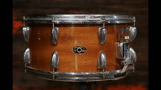 SOLD  Slingerland 7x14quot Hollywood Ace 3Ply Snare Drum  1960s Mahogany [upl. by Antsirhc]