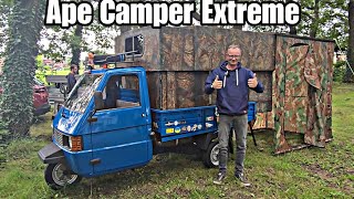 Ape Camper Extrem TM Umbau [upl. by Burroughs]