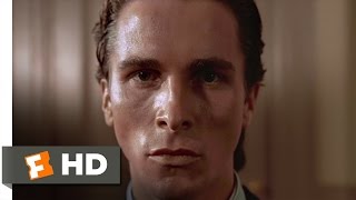 American Psycho 1212 Movie CLIP  No More Barriers 2000 HD [upl. by Alikam]