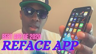 How to use REFACE APP BEST APP OF 2020My new Favorite App [upl. by Weasner]