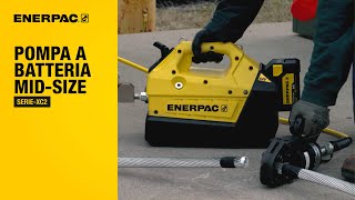 Pompe oleodinamiche a batteria serie XC2  Enerpac [upl. by Ardiekal]