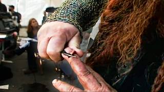 John RhysDavies PRANK on Peter Jackson Gimli funny Behind the Scenes [upl. by Urbain]