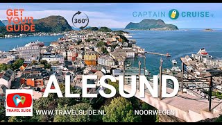 video Cruise Noorwegen Alesund excursies GetYourGuide Captain Cruise reisstudio Travel Slide [upl. by Hewitt]