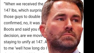 WOOOW EDDIE HEARN JUST THREWJARON ENNIS UNDER THE BUS [upl. by Nylsirk]