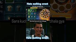 😭🤬hate you melting event 🤬😭 freefire shortsfeed shortvideo freefirehighlights trending [upl. by Areic176]