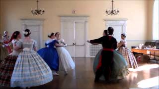 Dances from the 1860s Performed by the Commonwealth Vintage Dancers [upl. by Burdett]