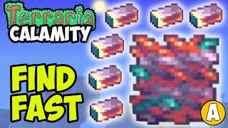 Terraria Calamity how to get ASTRAL ORE 2024  Terraria Calamity how get ASTRAL BAR [upl. by Tito]