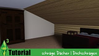 Tutorial Schräge Dächer  Dachschrägen [upl. by Kaule]