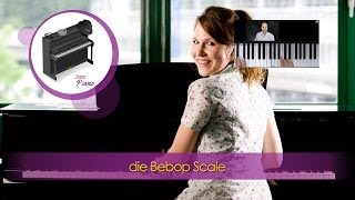 Jazz Piano für Anfänger  Die Bebop Scale  Jazz Tonleitern am Klavier [upl. by Ikiv]