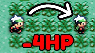 Pokemon Emerald but my Pokemon lose HP every Step [upl. by Lehmann]