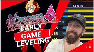 Disgaea 6 Early Game Leveling  Step 1 to Max Stats [upl. by Nitsua]