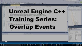 Unreal Engine C Training Series  Overlap Events [upl. by Ecitnerp]