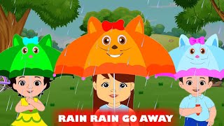 Rain Rain go away Rain nursery rhymes songKids rhymesnursery rhyme songsEducational songs [upl. by Bodi]