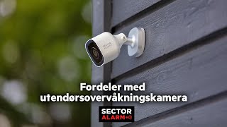 Fordeler med utendørs HDovervåkningskamera [upl. by Therron310]