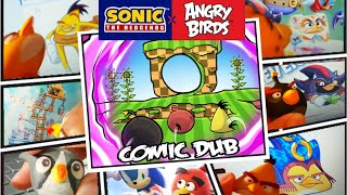 Sonic X Angry Birds Crossover Comic Dub  Short [upl. by Adyela]