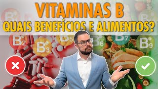 Complexo B vitamina B12 B9 B6 B1 B2 B5 para que serve [upl. by Johnathan]