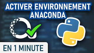 Activer un environnement Python avec Anaconda [upl. by Udale]