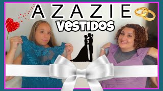 AZAZIE  Con mi mejor amiga  Vestidos para bodas y eventos  TALLAS GRANDES azazie [upl. by Lleze909]