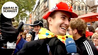 Jan Böhmermann auf dem Kölner Karneval  Die Harald Schmidt Show ARD [upl. by Ollopa]