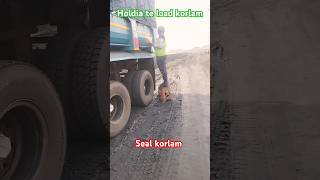 Holdia load korte giyea ki jhamela roadkingvlog travel automobile roadking [upl. by Arrak]