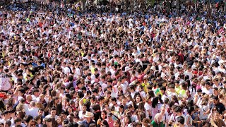 Un emotivo Himno a Logroño abre las fiestas de San Mateo [upl. by Ammeg280]