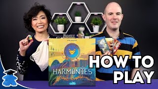 Harmonies  How to Play Board Game Including Variants [upl. by Brena942]