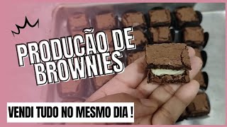 Brownies para vender na Rua  FIZ PELA PRIMEIRA VEZ E VENDI TUDO  RENDA EXTRA  FAÇA E VENDA [upl. by Nils]