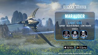 How to beat Executor with Negotiator Marauder  Swgoh Fleet Counter Guide [upl. by Berner]