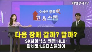 수상한 종목 GOampSTOP 다음 장에 갈까 말까 SK하이닉스·엔켐·HLB·파세코·LG디스플레이 김태성  아이에셋 본부장 [upl. by Lemmy994]